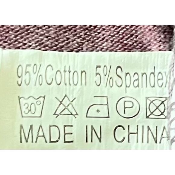 SOUTHERN STITCH LONG SLEEVE PULL-OVER CASUAL T-SHIRT, WOMENS, XL, PURPLE-HOLIDAY - Picture 10 of 10